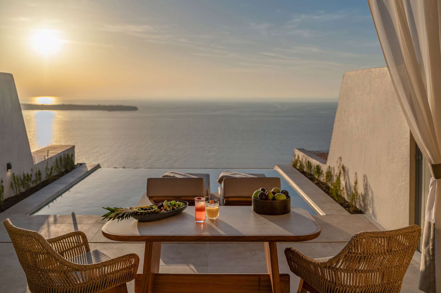 This New, Adults-only Hotel on Santorini, Greece, Has 37 Suites With Personal Swimming Pools and Magnificent Sea Sights