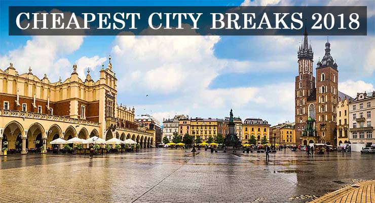 Most affordable city breaks in Europe disclosed